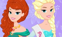 Relooking fille en princesse Disney