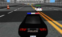 Poursuite en voiture de police 3D