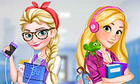 Relooking Elsa et Raiponce