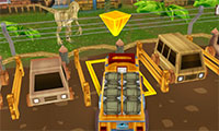 Parking de camion 3D au Jurassic Park